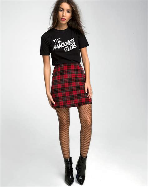 mini red plaid skirt|plaid mini skirt with suspenders.